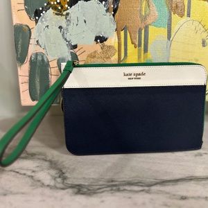 Kate Spade Staci Leather L Zip Wristlet